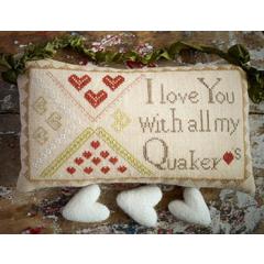 Stickvorlage Lucy Beam - All My Quaker Hearts