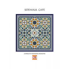 Stickvorlage CM Designs - Sidewalk Cafe