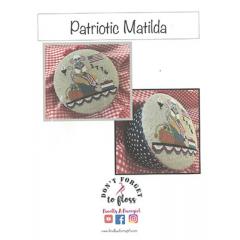 Stickvorlage Finally A Farmgirl Designs - Patriotic Matilda