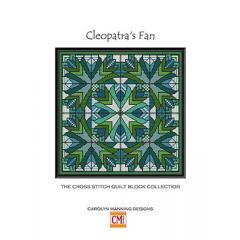 Stickvorlage CM Designs - Cleopatras Fan
