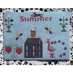 Stickvorlage SamBrie Stitches Designs - Summer At Autumn Hills Place