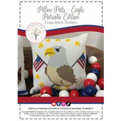 Stickvorlage Anabellas - Elliot The Eagle Patriotic Edition