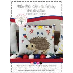 Stickvorlage Anabellas - Hazel The Hedgehog Patriotic Edition