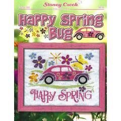 Stickvorlage Stoney Creek Collection - Happy Spring Bug