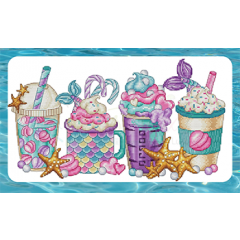 Stickvorlage Les Petites Croix De Lucie - Beach Coffees