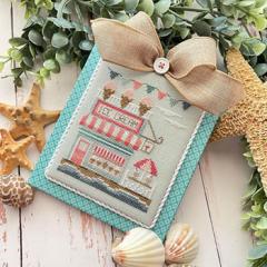 Country Cottage Needleworks - Beach Boardwalk - Ice Cream Shop