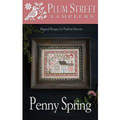 Stickvorlage Plum Street Samplers - Penny Spring