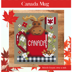 Stickvorlage Shannon Christine Designs - Canada Mug
