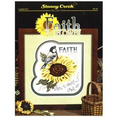 Stickvorlage Stoney Creek Collection - Faith Sunflower