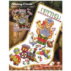 Stickvorlage Stoney Creek Collection - Christmas Toys Stocking