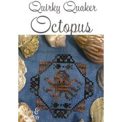 Stickvorlage Darling & Whimsy Designs - Quirky Quaker - Octupus