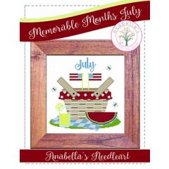 Stickvorlage Anabellas - Memorable Months July