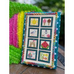 Stickvorlage Pickle Barrel Designs - Summer Stamp