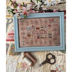 Stickvorlage Pansy Patch Quilts & Stitchery - Stitch
