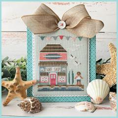 Stickvorlage Country Cottage Needleworks - Beach Boardwalk - Surf Shop