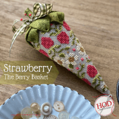 Stickvorlage Hands On Design - Strawberry - The Berry Basket