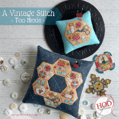 Stickvorlage Hands On Design - Vintage Stitch - Too Hexie