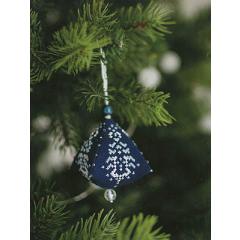 Stickvorlage Cotton Pixels - Teardrop Bells 3D Christmas Tree Ornament