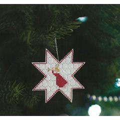 Stickvorlage Cotton Pixels - Christmas Star