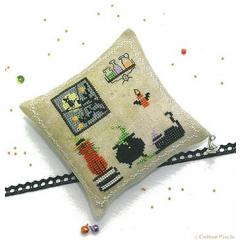 Stickvorlage Cotton Pixels - Home Witchy Home