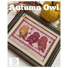 Stickvorlage Yasmins Made With Love - Autumn Owl