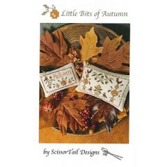 Stickvorlage Scissor Tail Designs - Little Bits Of Autumn