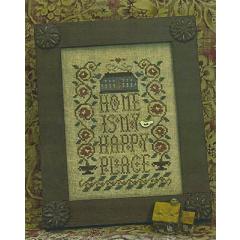 Stickvorlage Homespun Elegance Ltd - Home Is My Happy Place