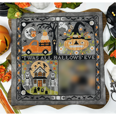 Stickvorlage Tiny Modernist Inc - Twas All Hallows Eve Series 3