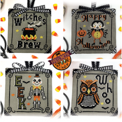 Stickvorlage Tiny Modernist Inc - Halloween Spooktacular 9-12