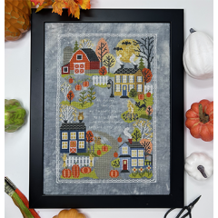 Stickvorlage Tiny Modernist Inc - Autumn Traditions Sampler