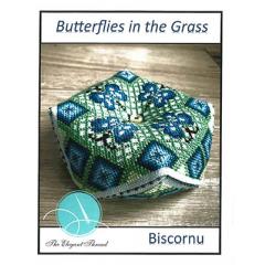 Stickvorlage Elegant Thread - Butterflies In The Grass
