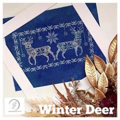 Stickvorlage Yasmins Made With Love - Winter Deer