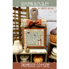 Stickvorlage Primrose Cottage Stitches - Autumn Alphabet