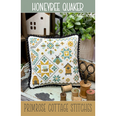 Stickvorlage Primrose Cottage Stitches - Honeybee Quaker