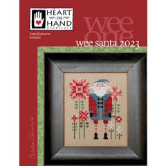 Stickvorlage Heart In Hand Needleart - Wee Santa 2023 (w/emb)