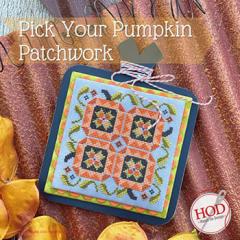 Stickvorlage Hands On Design - Pick Your Pumpkin Patchwork