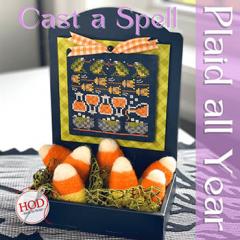 Stickvorlage Hands On Design - Cast A Spell - Plaid All Year