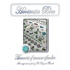 Stickvorlage Elegant Thread - Hortensia Bleu