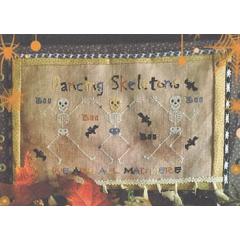 Stickvorlage Stitches And Style - Dancing Skeletons
