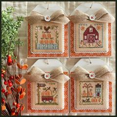 Stickvorlage Little House Needleworks - Cross Stitch Petites - Pumpkin Farm Petites