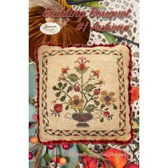 Stickvorlage Jeannette Douglas Designs - Budding Bouquet 1 - Autumn