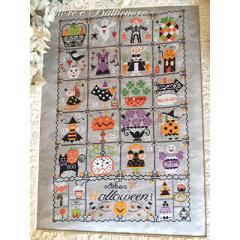 Stickvorlage Cuore E Batticuore - Shabby Halloween Calendar