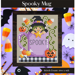 Stickvorlage Shannon Christine Designs - Spooky Mug