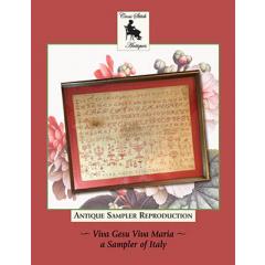 Stickvorlage Cross Stitch Antiques - Viva Gesu Viva Maria