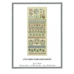 Little Green Acorns Band Sampler - The Sampler House (Stickvorlage)
