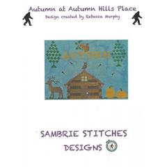 Stickvorlage SamBrie Stitches Designs - Autumn At Autumn Hills Place