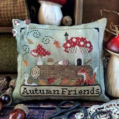 Stickvorlage Puntini Puntini - Autumn Friends