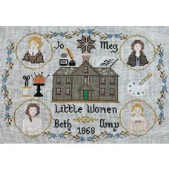 Stickvorlage Twin Peak Primitives - Little Women