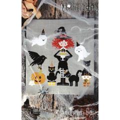 Stickvorlage Madame Chantilly - Halloween Party