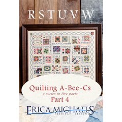 Stickvorlage Erica Michaels - Quilting A-Bee-Cs - Part 4